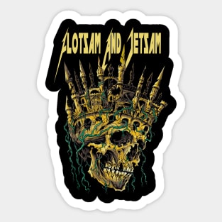 FLOTSAM AND JETSAM MERCH VTG Sticker